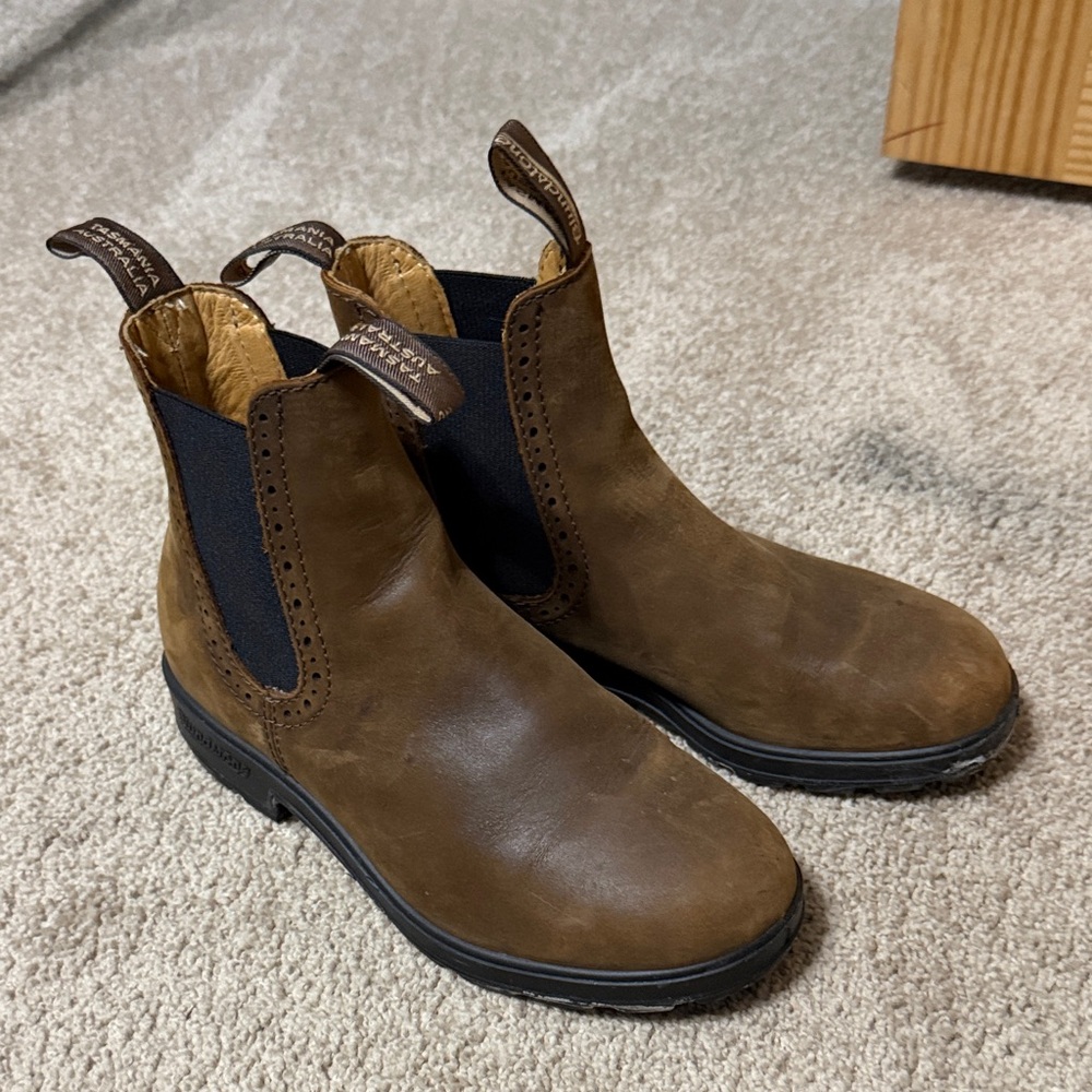 Blundstone Rustic Brown Ankle Boots
